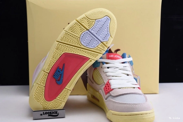 Cheap TBK Jordan 4 Retro Union Ice Air Guava DC9533-800 0818
